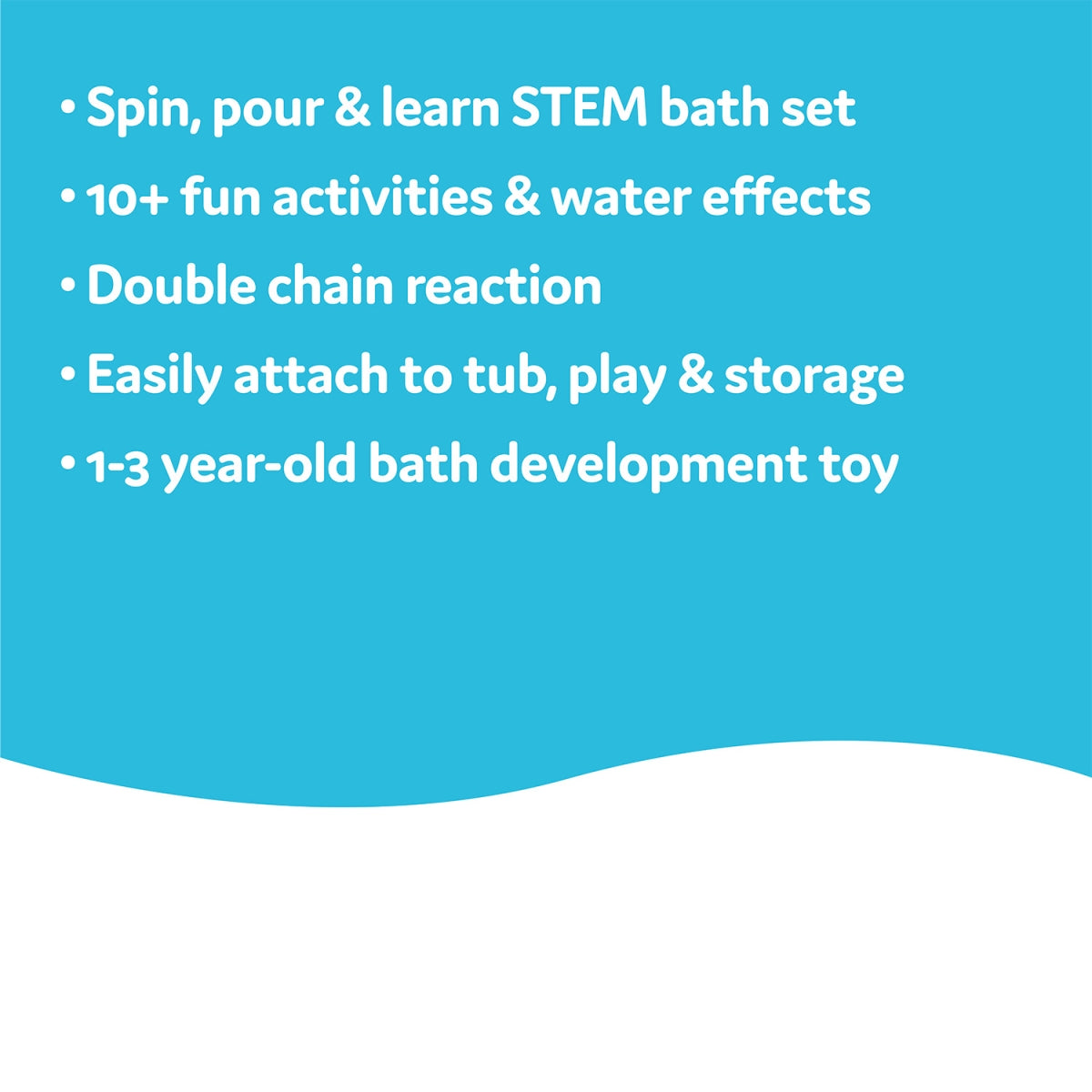 Spin 'n' Sprinkle Water Lab - Transparant