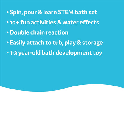Spin 'n' Sprinkle Water Lab - Transparant