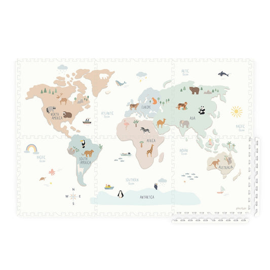 Puzzle Mat Tiloo - Worldmap