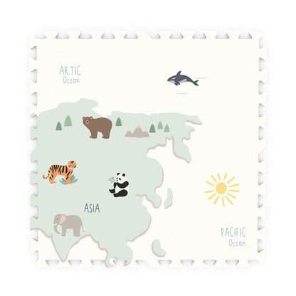 Puzzle Mat Tiloo - Worldmap