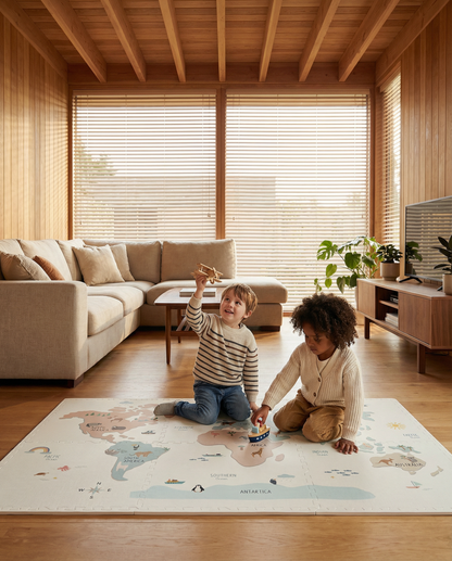 Puzzle Mat Tiloo - Worldmap