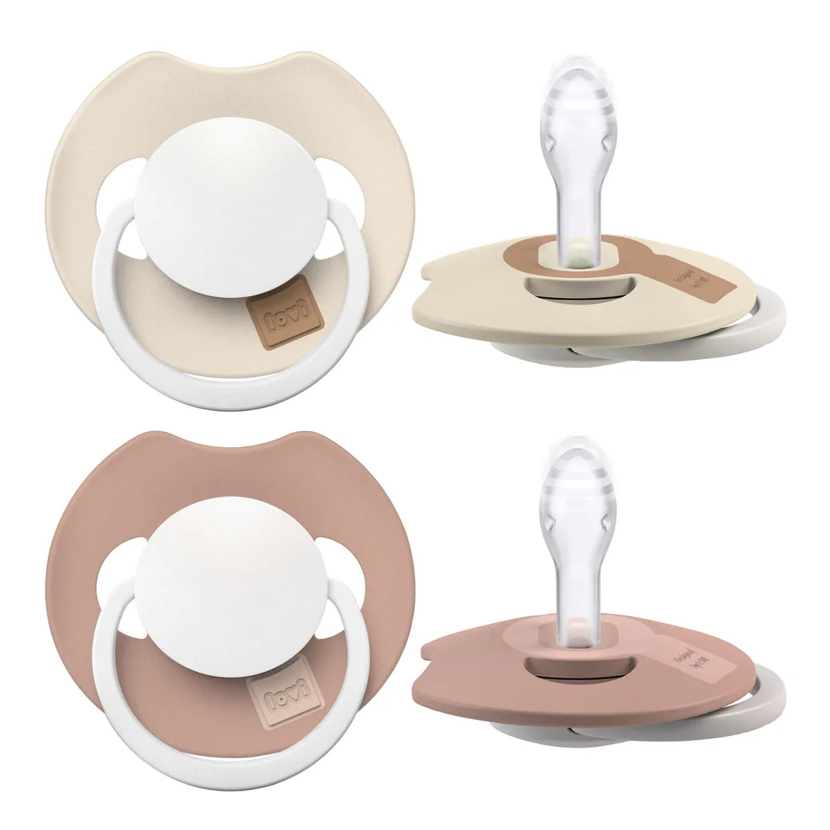 Dynamic Fopspeen Prime 0-6m - Glow Ivory/Blush
