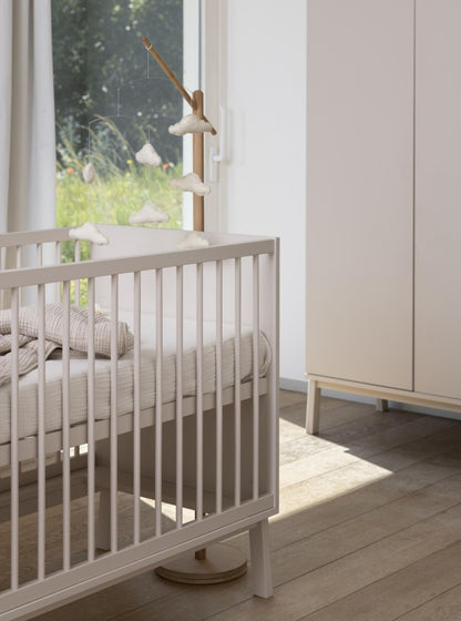 ASHI BED 120*60 CM - CLAY