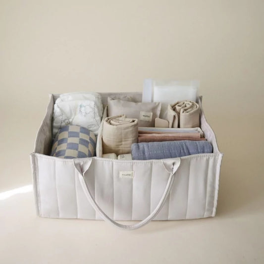 Diaper Caddy - Ivory