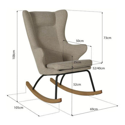ROCKING ADULT CHAIR DE LUXE - LIMITED EDITION