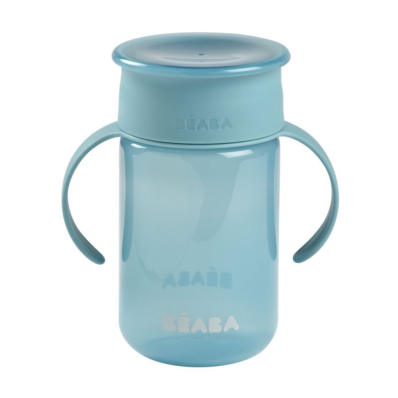 Leerbeker 360° blauw