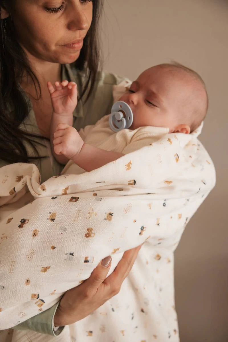 Swaddle M 3 pack 70x70cm - THE FARM