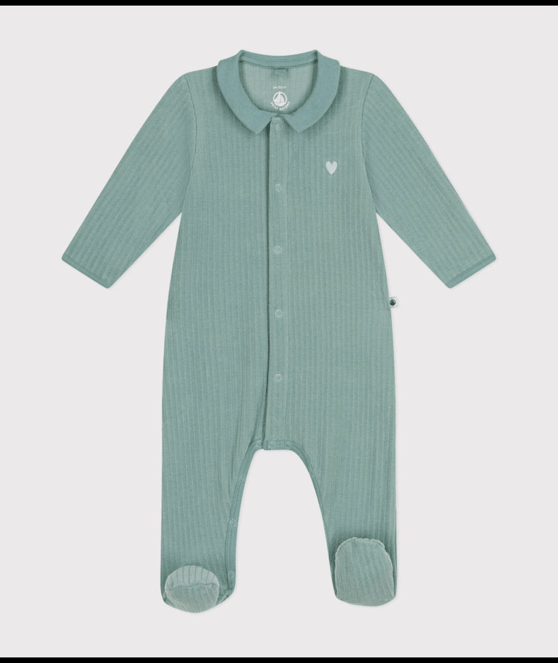 Pyjama velours groen