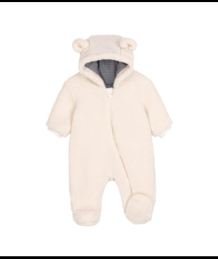 Pakje voor baby's in teddy met oortjes