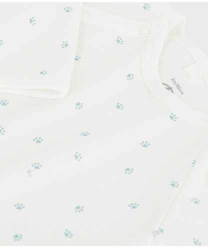 Katoenen babypyjama met print - Pootjes