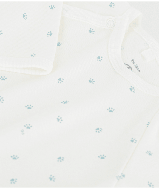 Katoenen babypyjama met print - Pootjes