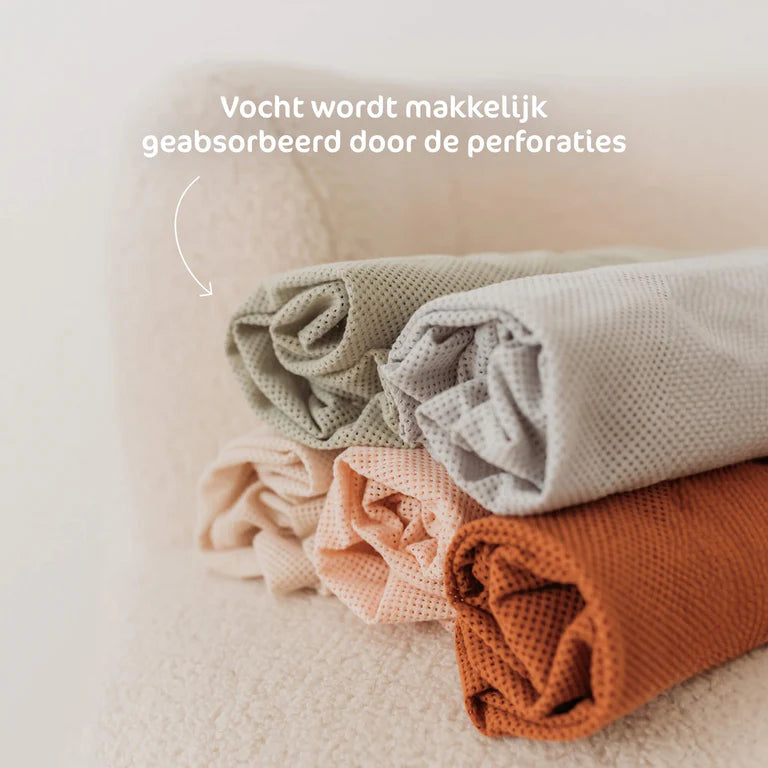 Sleep Safe Fitted Sheet PREMIUM 60x120 cm - Stone