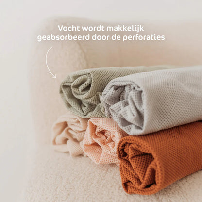 Sleep Safe Fitted Sheet PREMIUM 60x120 cm - Stone