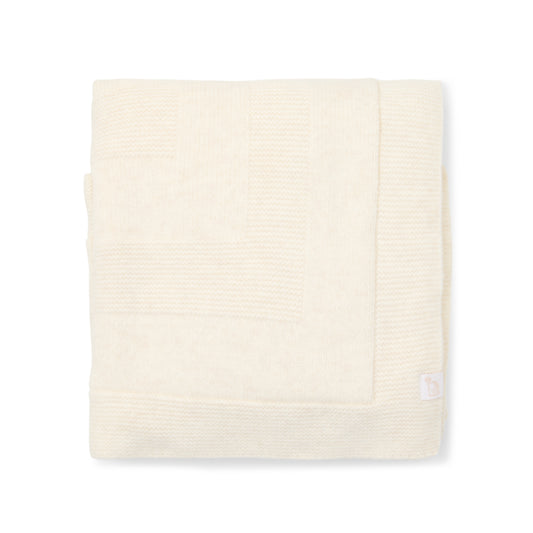 Aspen Wolmix Wiegdeken Off white