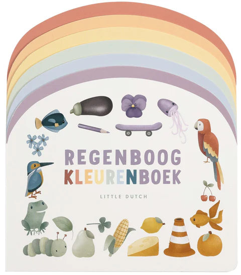 Kinderboek Regenboog Kleuren