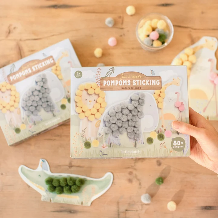 Knutselset Pompoms