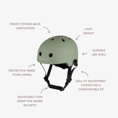Helm Matte Forest (3-7 jaar)