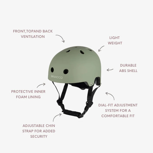 Helm Matte Forest (3-7 jaar)