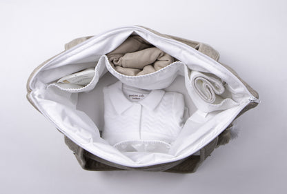 Verzorgingstas - Chevron Light Camel