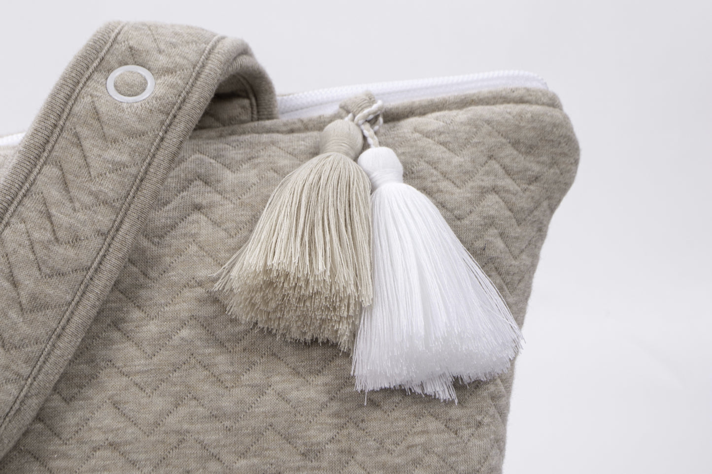 Verzorgingstas - Chevron Light Camel