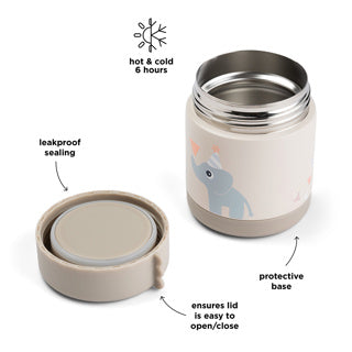 Insulated food jar Celebration Sand 300 ml