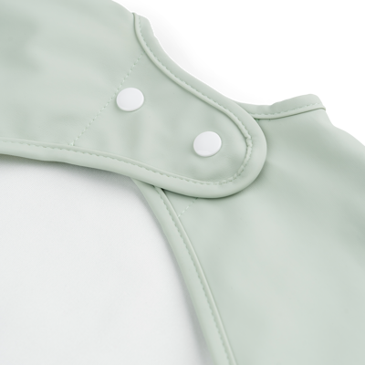 Sleeved pocket bib Croco Green
