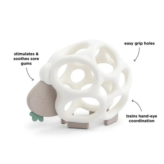 Grip & teether toy Sheepy Sand