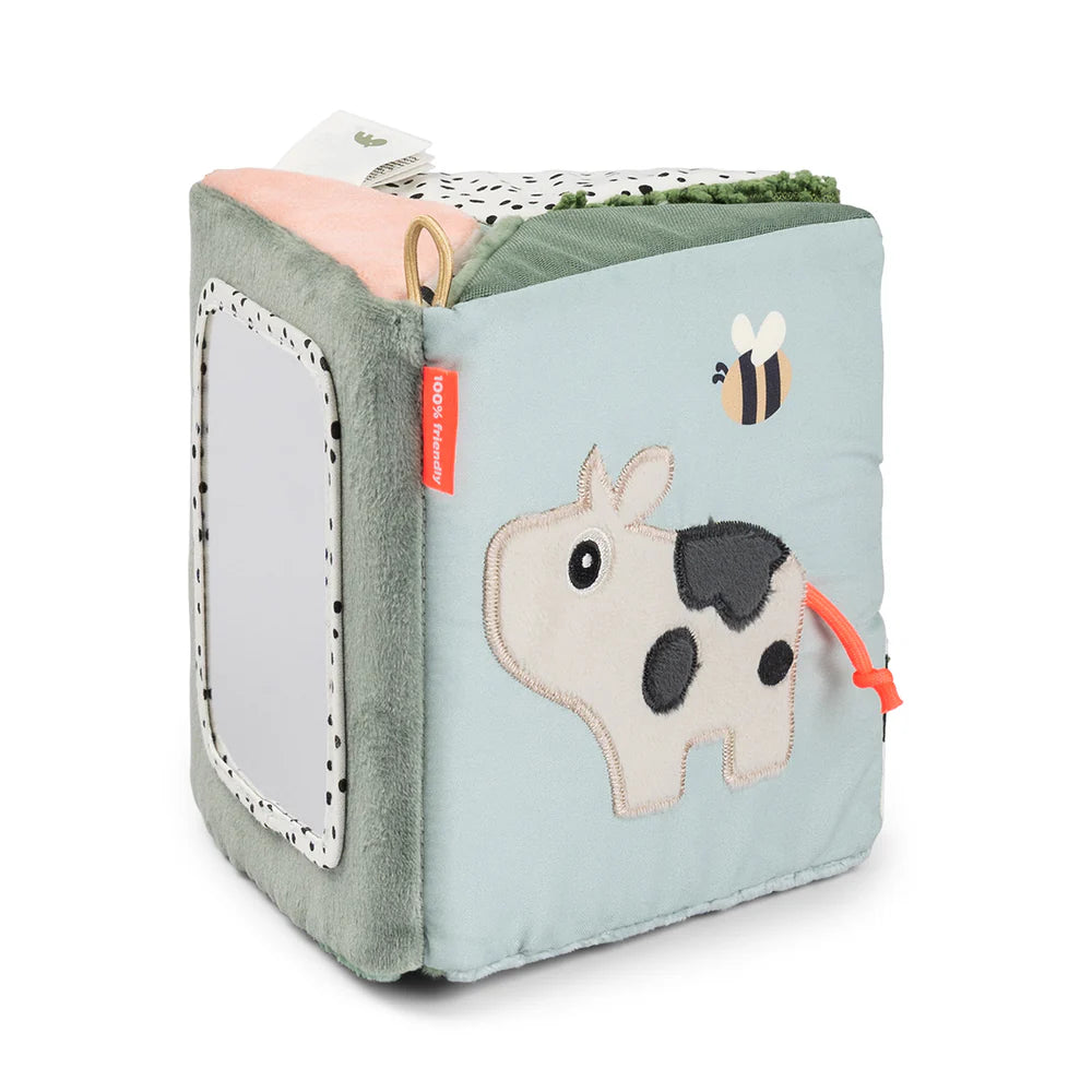 Fold-out sensory mirror - Tiny farm - Colour mix