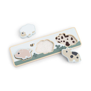 Sensory puzzle Tiny farm Colour mix