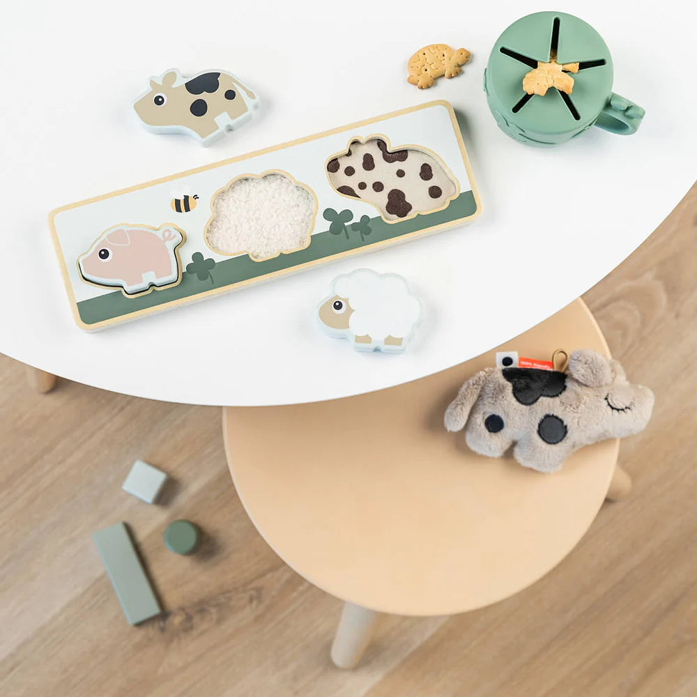 Sensory puzzle Tiny farm Colour mix