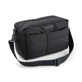 Quilted stroller bag Black