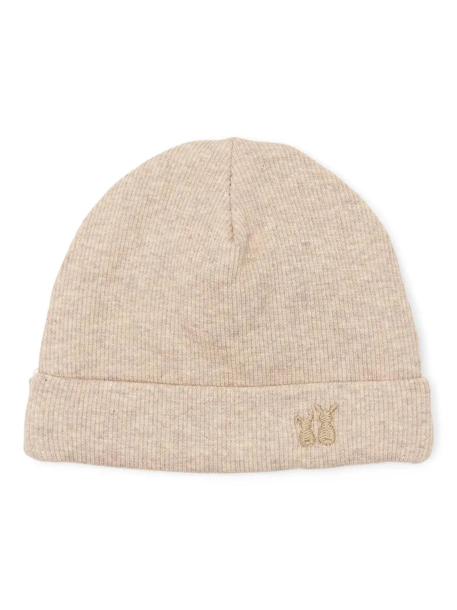 Babymutsje Rib Camel