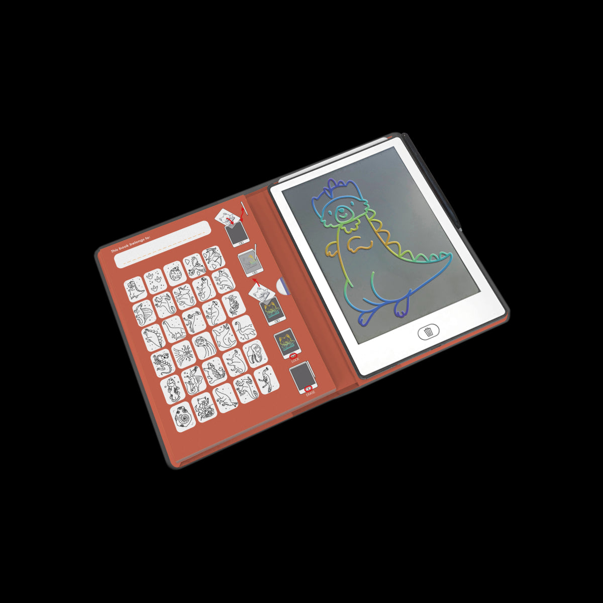 Kidydraw Mini - Dino