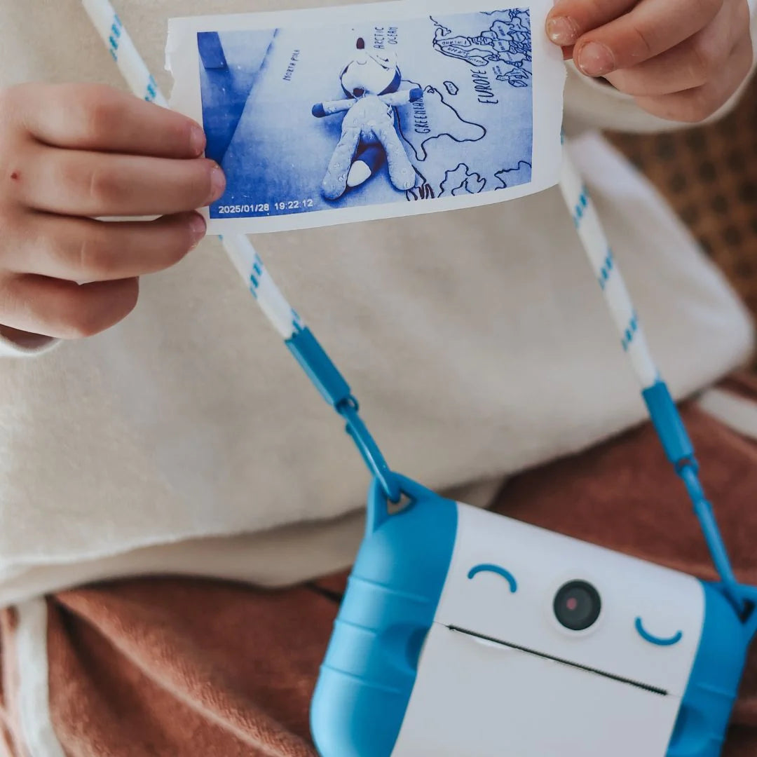 Kidyprint - Fototoestel met thermische printer - Blauw
