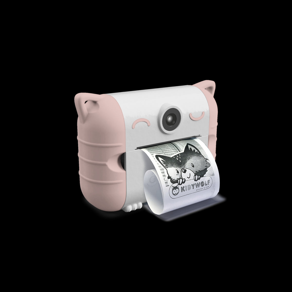 Kidyprint - Fototoestel met thermische printer - Roze