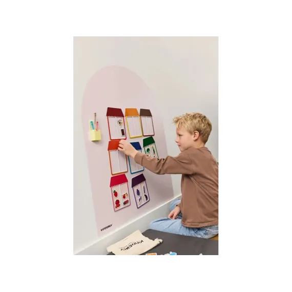 Verwijderbaar Magnetisch Behang - Rose