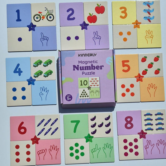 Magnetische Nummerpuzzel