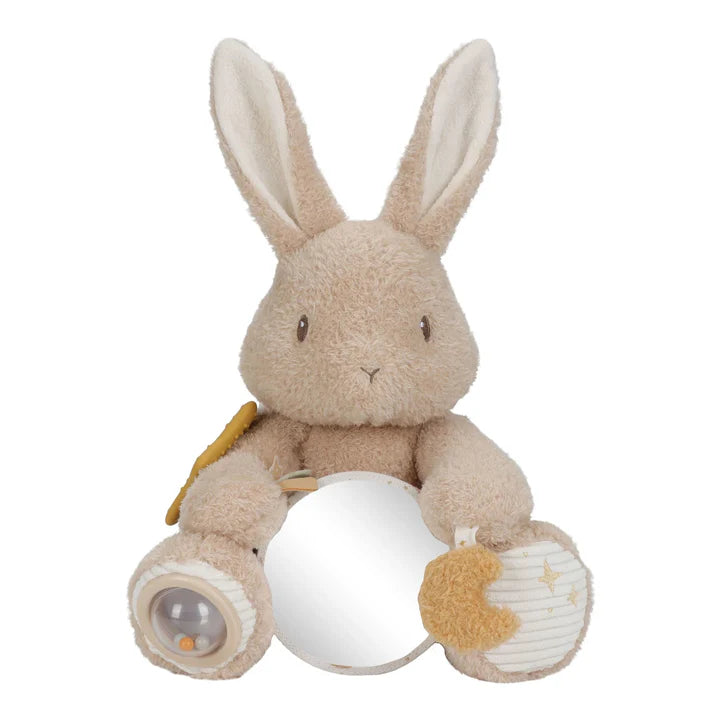 Activiteitenknuffel Konijn - Zand - Baby Bunny