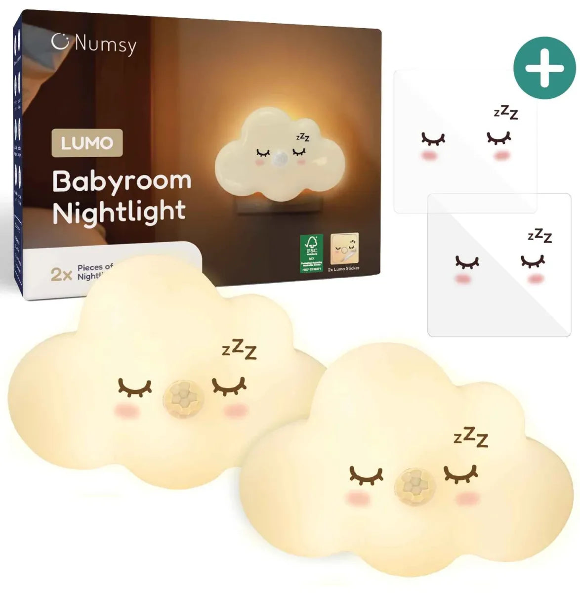 Nachtlampje Lumo met Bewegingssensor