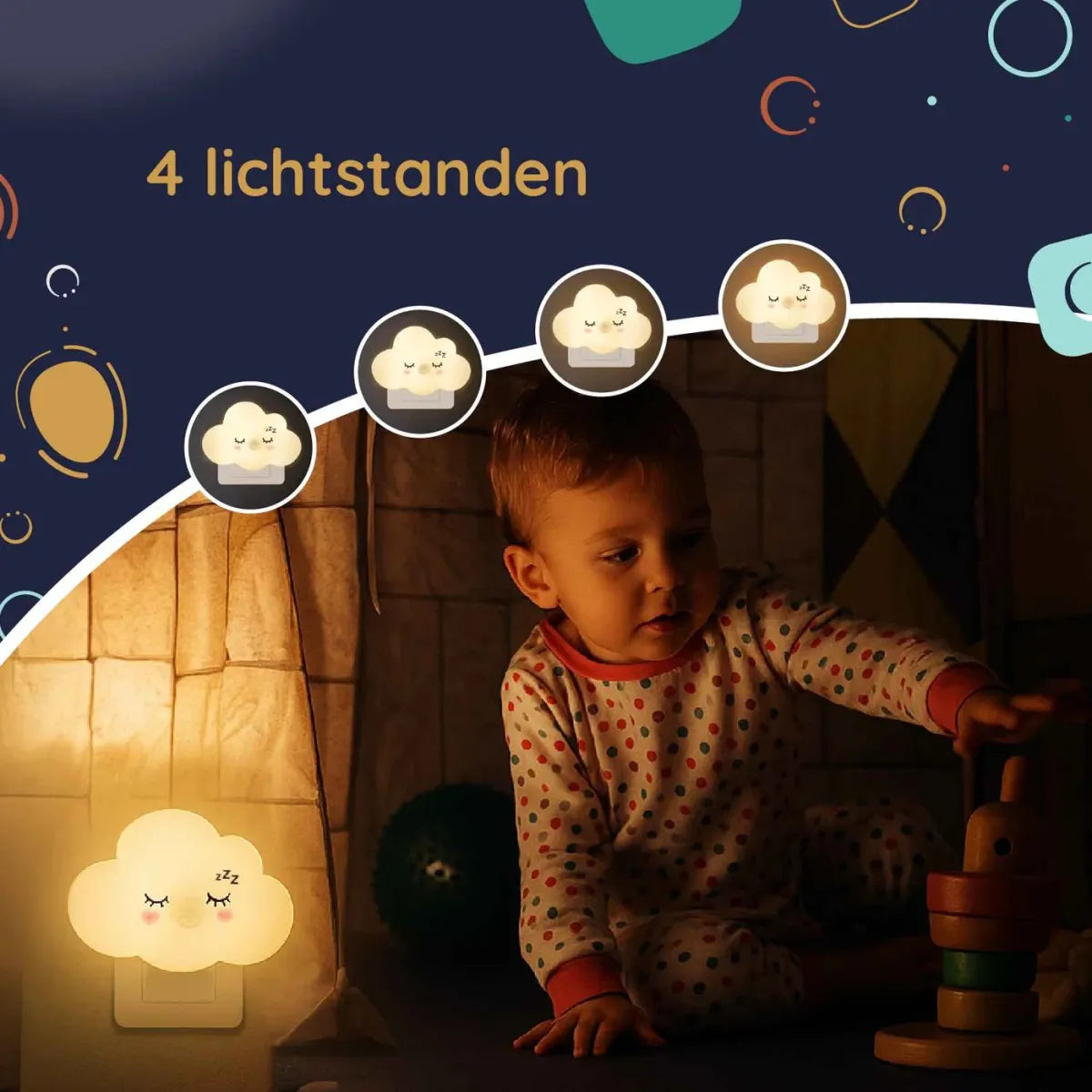 Nachtlampje Lumo met Bewegingssensor