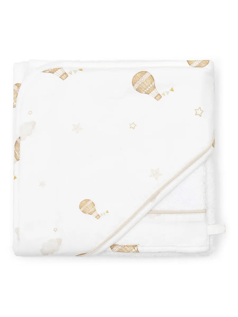 Badcape & Washandje - Little Voyager