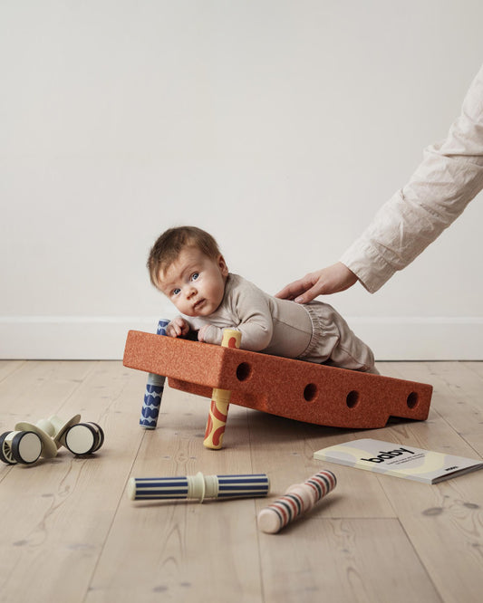 Activity Toy - BabySet Burnt Orange / Dusty Green
