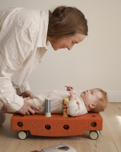 Activity Toy - BabySet Burnt Orange / Dusty Green