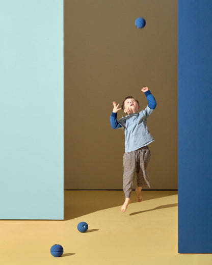3 x Foam Balls Deep Blue / Sky Blue
