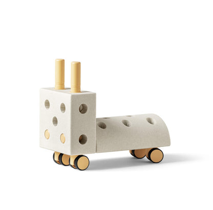 Activity toy - Tiny Ride Sand Grey / Honey Yellow