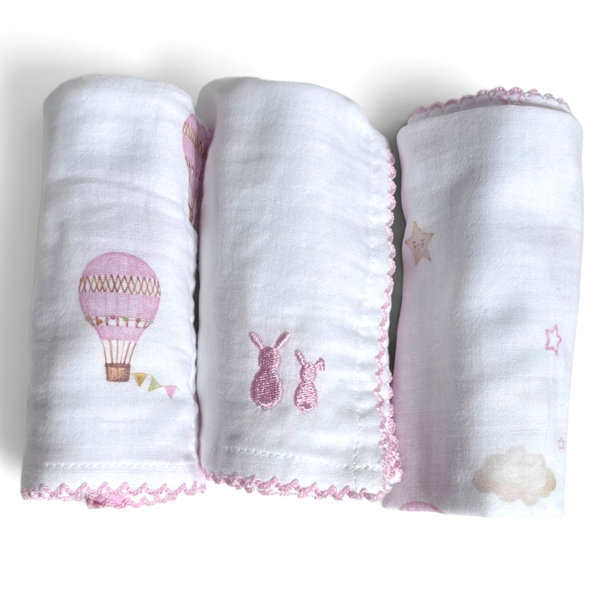 Hydrofiele doeken Little Voyager Roze