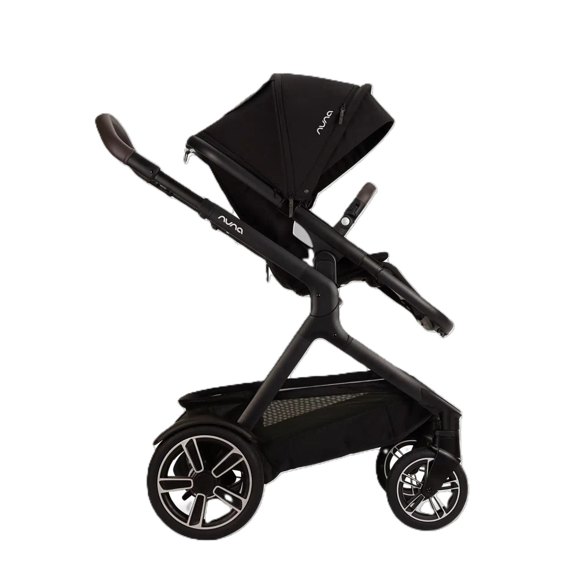 DEMI NEXT kinderwagen Caviar (leer Chocolate)