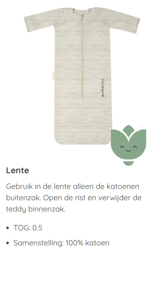 The Bag 4 Seasons - 6 M/2.5 Y | 100 CM - Hazel Stripes