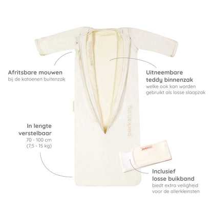 The Bag 4 Seasons - 6 M/2.5 Y | 100 CM - Pure