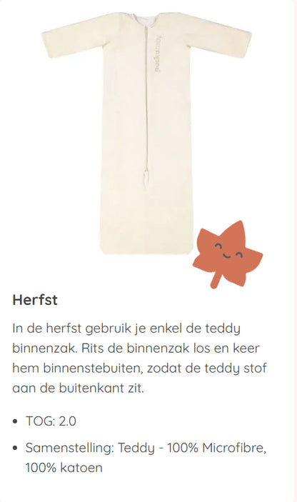 The Bag 4 Seasons - 6 M/2.5 Y | 100 CM - Teddy Bears